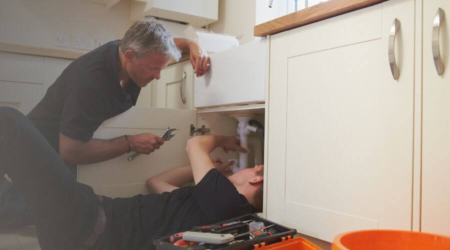 Professional burst pipe repair services in Larsen, WI